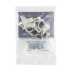 Dunlop 9001R Plastic Duimplectrum Wit Small 12-Pack