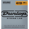 Dunlop DBSBS40120S Super Bright Bassnaren 5-Snarig Short Scale (40-120)