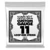 Ernie Ball 1311 Loop End Plain Steel .011 Losse Snaar 6-Pack