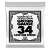 Ernie Ball 1334 Loop End Stainless Steel Wound .034 Losse Snaar - Per Stuk