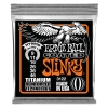 Ernie Ball 3122 Coated Slinky's Titanium Snaren voor Elektrische Gitaar (9-46)