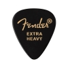 Fender 351 Shape Premium Celluloid Plectrums Extra Heavy 12-Pack - Zwart 1980351206