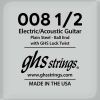 GHS Strings GB 008" 1/2 Plain Steel .0085 Losse Snaar