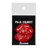 Ibanez B1000PGCA Paul Gilbert Signature Jazz 1.0mm PVC Plectrum 6-Pack - Rood