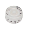 Boston KW-110 Speed Knop (Hatbox) Transparant Wit