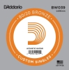 D'Addario BW039 Bronze .039 Losse Snaar