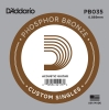 D'Addario PB035 Phosphor Bronze .035 Losse Snaar
