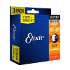 Elixir 16540 (3 sets 12002) Nanoweb Snaren voor Elektrische Gitaar (9-42)