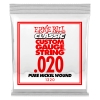 Ernie Ball 1220 Pure Nickel Losse Snaar .020 - Per Stuk