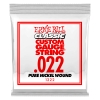 Ernie Ball 1222 Pure Nickel Losse Snaar .022 - Per Stuk