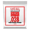 Ernie Ball 1228 Pure Nickel Losse Snaar .028 - Per Stuk