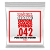 Ernie Ball 1242 Pure Nickel Losse Snaar .042 - Per Stuk