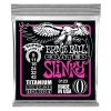 Ernie Ball 3123 Coated Slinky's Titanium Snaren voor Elektrische Gitaar (9-42)