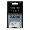 ernie ball prodigy white plectrum pack 2.0mm