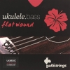 Galli KA-BASS-5FW Flatwound Bas Ukulele Snaren 5-Snarig