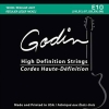 Godin E-10 Nickel Regular Light Elektrische Gitaarsnaren (10-46)