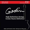 Godin E-12 Nickel Jazz Light Elektrische Gitaarsnaren (10-46)