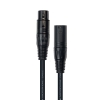 Microfoonkabel met 3-polige xlr pluggen, lengte 20 meter