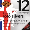 Rotosound R12-56 Silvers Gitaarsnaren voor Elektrische Gitaar (12-56)