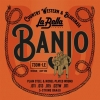 La Bella 730M-LE Nickel Plated Wound Snarenset voor 5-Snarige Banjo (11-21)