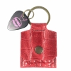 PickPouch Lederen Plectrumhoesje New York Croco Rood - Aanbieding