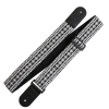 Richter Retro Black / White Jacquard Gitaarband - 1770