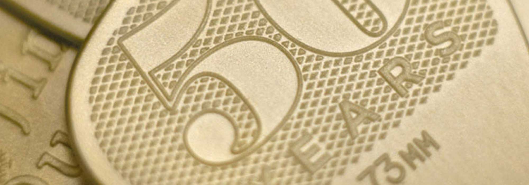 Dunlop 50th Anniversary Nylon Plectrum
