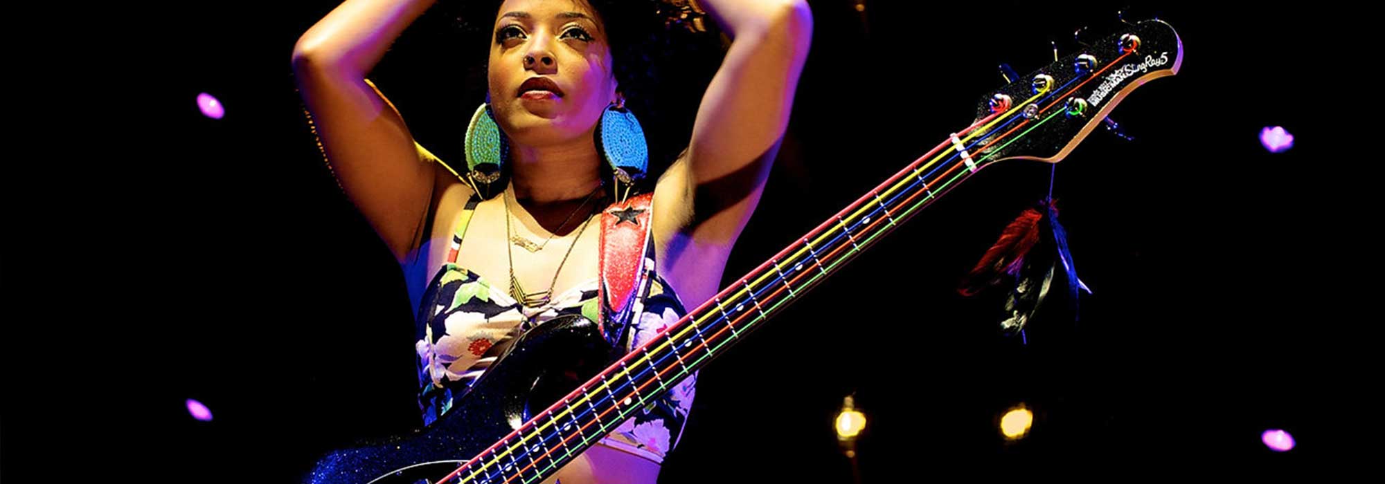 Gekleurde snaren voor basgitaar: DR Neon Bass